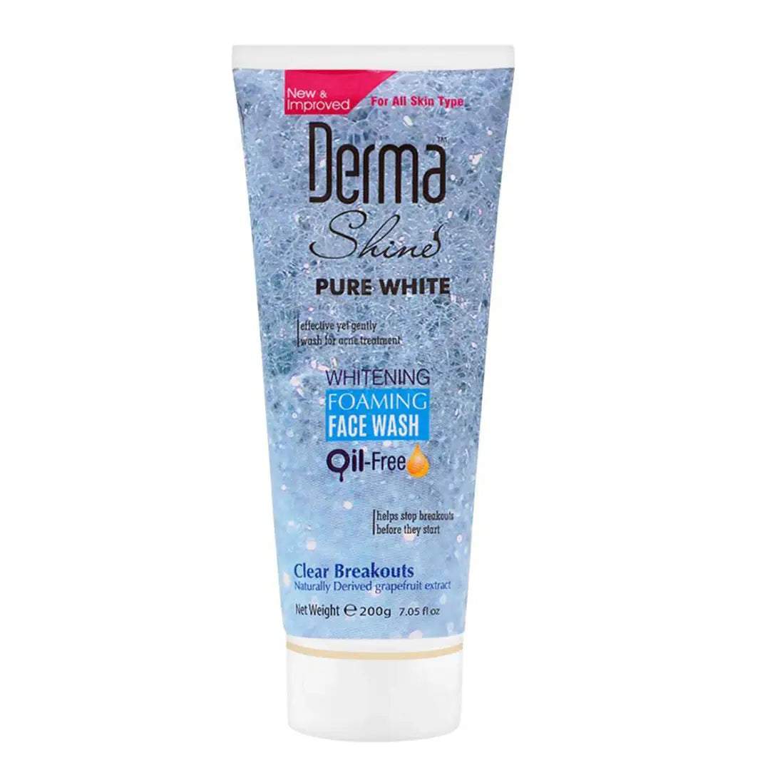 Derma Shine Facial Foam Facewash Review: The Best Budget Facewash in Pakistan? - Glowora Pakistan